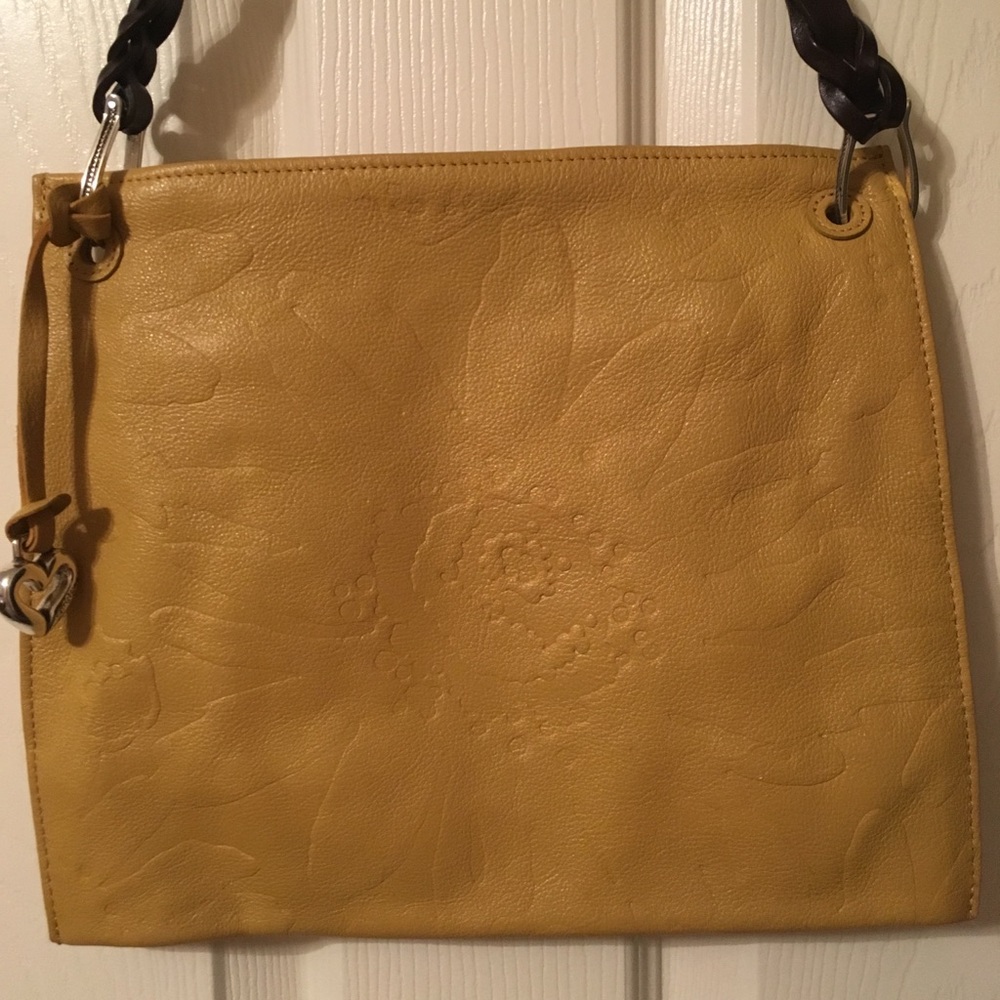 Brighton mustard colored purse